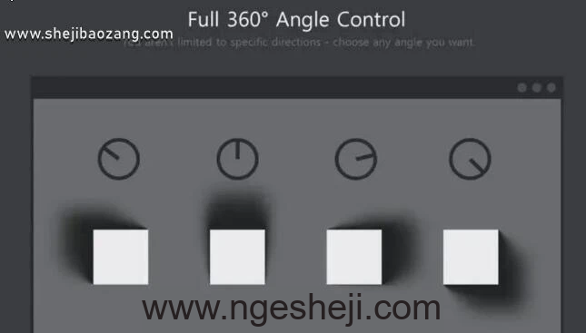 PS 逼真阴影 Shadowify 汉化插件 支持 Win/Mac 系统 PS 插件免费下载